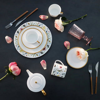 Scandinavian Floral & Golden Edge Lifestyle Photo