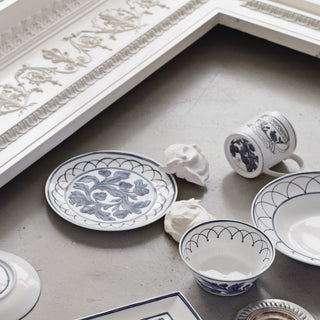 Heritage Blue Bird Lifestyle Photo Salad Plate Cut