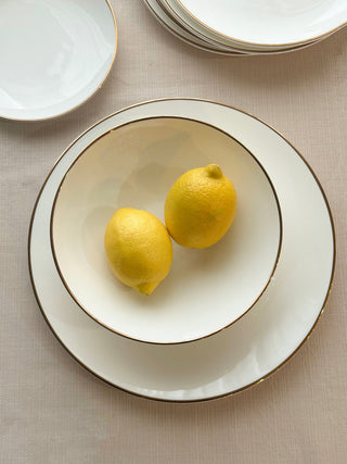 Alex Gold Lifestyle Photo Dinner Plate & Soup Bowl Cut