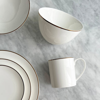 Alex Gold Collection Photo Cereal Bowl & Mug Focus