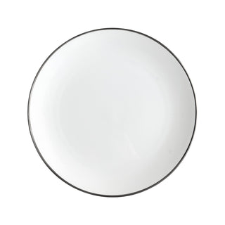 Alex Platinum 10" Dinner Plate White Background Photo