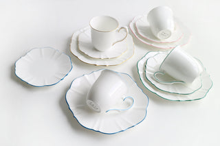 Amelie Salad & Bread Plates and Mug Collection Photo