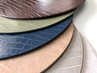 Dovi Oval Placemats Collection Close Up Photo