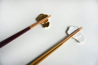 Blooming Gold/Gold Rim Flatware Rests Lifestyle Photo