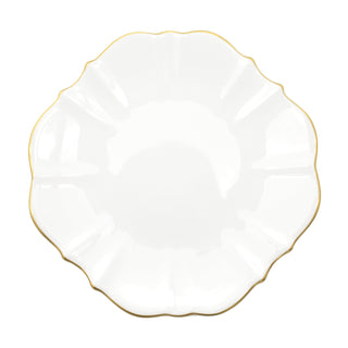 Amelie Brushed Gold 13 in. Charger Plate White Background Photo