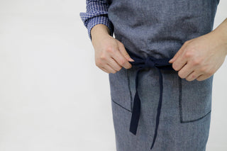 Bib Apron Denim Lifestyle Photo