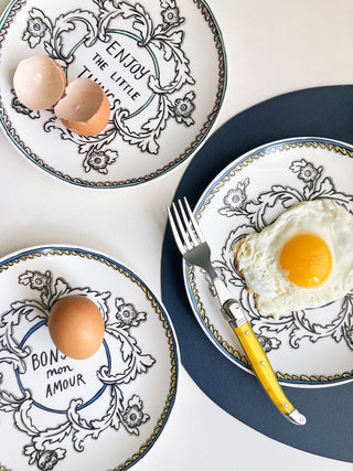 Enjoy & Mon Amour Salad Plate Lifestyle Photo