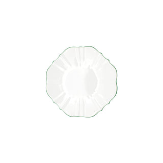 Amelie Forest Green 6.5 in. Bread Plate White Background Photo