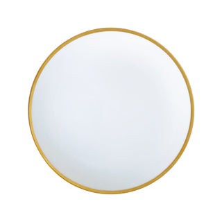 Golden Edge 10 in. Dinner Plate White Background Photo