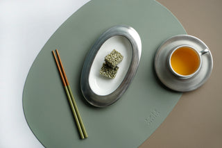 Deco Placemat Mint & Milky Brown Lifestyle Photo