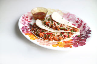 Petals Oval Platter Lifestyle Photo