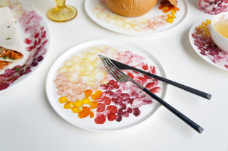 Petals Lifestyle Photo Salad Plate Cut