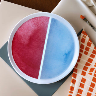 Reve Rose Bread Plate Lifestyle Photo