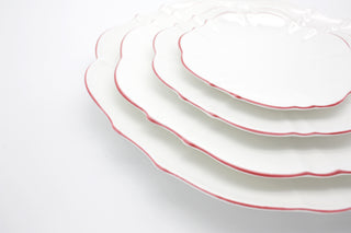 Amelie Roseate Plates Detail Photo