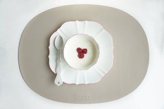 Amelie Roseate Fruit Nut and Rice Bowl & Salad Plate Lifestyle Photo