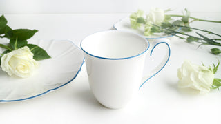 Amelie Royal Blue Lifestyle Photo Mug Focus