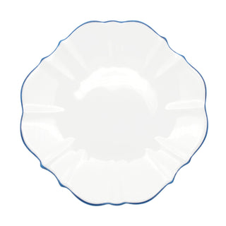 Amelie Royal Blue 13 in. Charger Plate White Background Photo