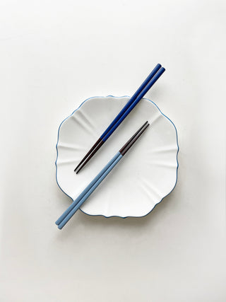 Sandal Chopstick Deep Blue & Sky Blue Lifestyle Photo