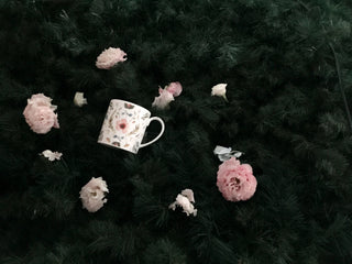 Scandinavian Floral Mug Lifestyle Photo