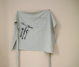 Bistro Apron Tan Lifestyle Photo