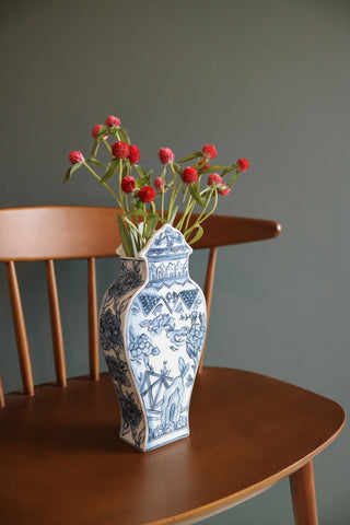 Well Versed Blue Medium Vase Lifestyle Photo