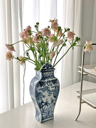 Well Versed Blue Medium Vase Lifestyle Photo