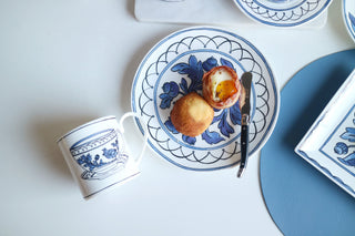 Heritage Blue Bird Lifestyle Photo Mug & Salad Plate Cut