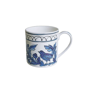 Heritage Blue Bird Mug Blooming Ver. White Background Photo