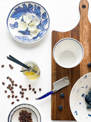 Heritage Blue Bird & Terrazzo Azzuro Lifestyle Photo