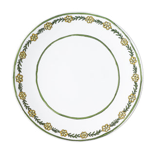 Heritage Daisy Chain 10 in. Dinner Plate White Background Photo