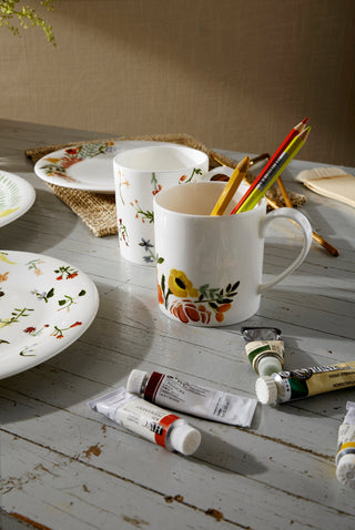 Language of Flowers Lifestyle Photo Mug Cut