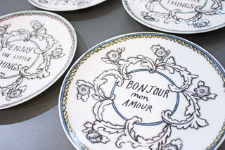 Enjoy & Mon Amour Lifestyle Photo Mon Amour Salad Plate Cut