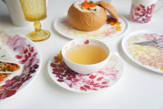 Petals Lifestyle Photo Cup and Saucer Focus