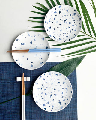 Terrazzo Azzurro Bread and Butter Plate Lifestyle Photo