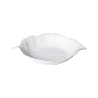 Foliage Medium Serving Bowl White Background Photo