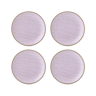 Layla Set of 4 ​​​​​​​Tidbit / Coaster Plates​​ White Background Photo