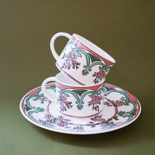 Always Marie Tea Cup and 8" Plates