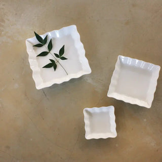 Lace Square Plate