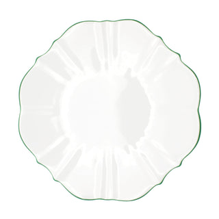 Amelie Forest Green 13 in. Charger Plate White Background Photo