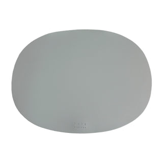Deco - Set of 2, Oval Placemats - Gray