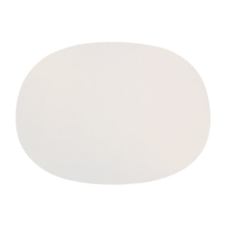 Deco - Set of 2, Oval Placemats - Ivory