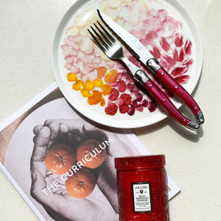 Petals Salad Plate Lifestyle Photo