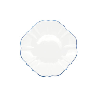 Amelie Royal Blue 8.5 in. Salad Plate White Background Photo