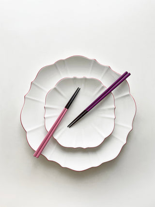 Sandal Chopstick Pink & Pueple Lifestyle Photo