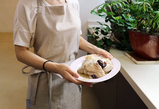 Bib Apron Tan Lifestyle Photo