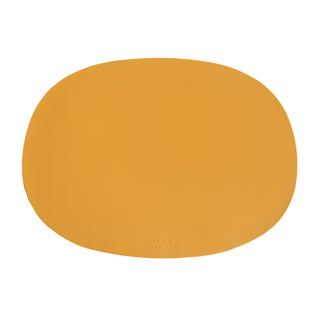 Deco - Set of 2, Oval Placemats - Yellow