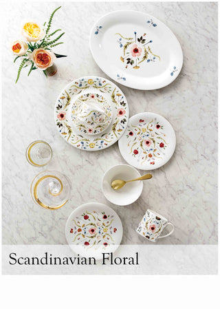 Scandinavian Floral Collection Tile Photo