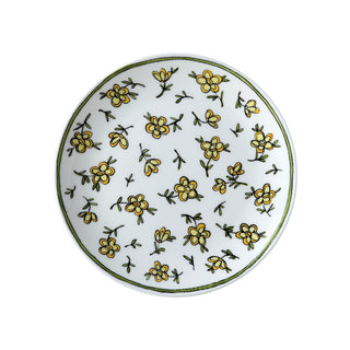 Heritage Daisy Chain ​8 in. Salad Plate White Background Photo