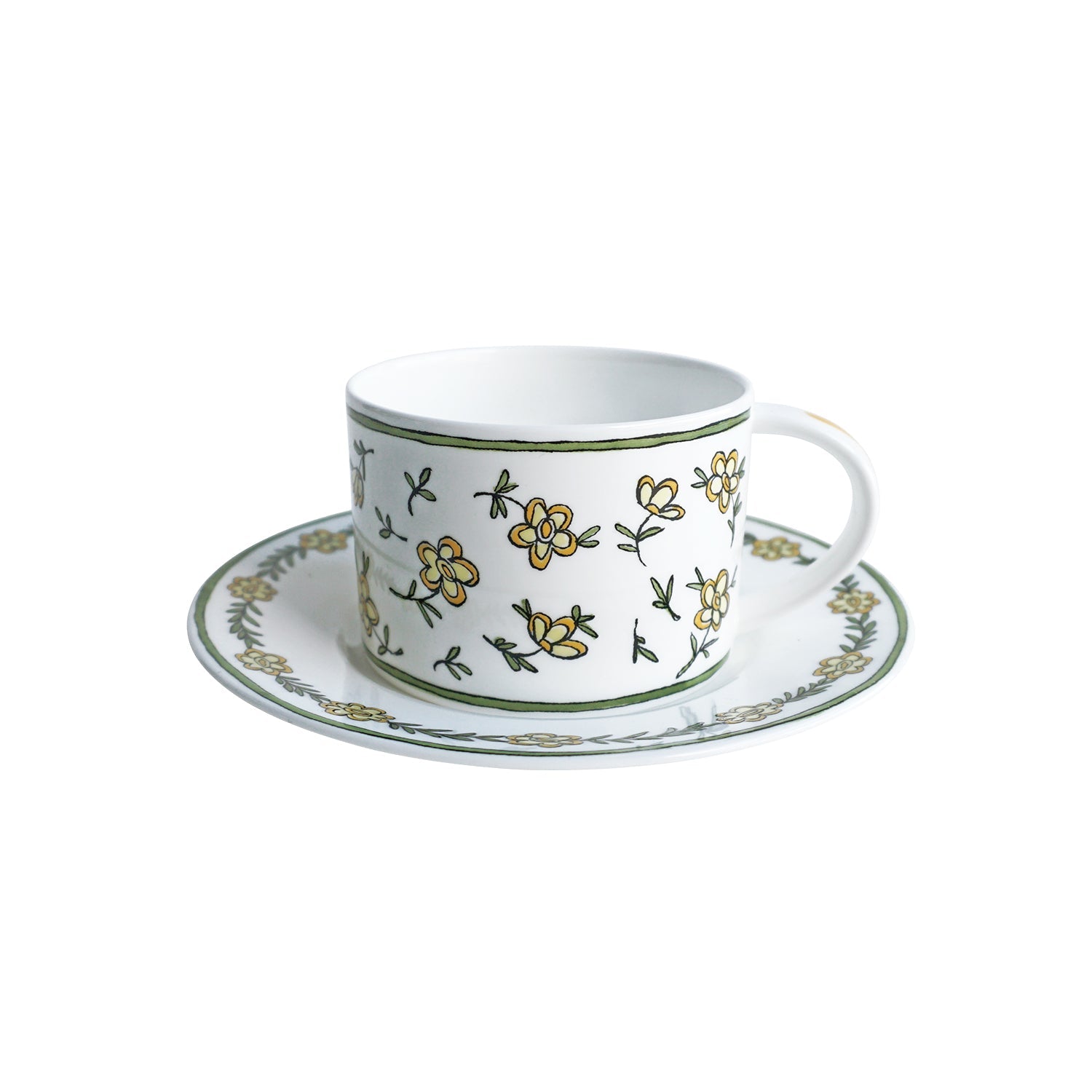 Heritage - Daisy Chain - Cup and Saucer