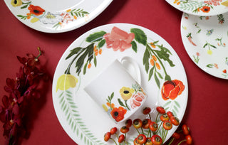 Language of Flowers Lifestyle Photo Dinner Plate Cut